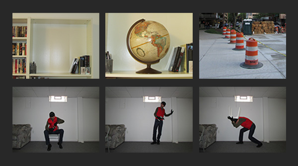 Composition of the original photos used for this project.